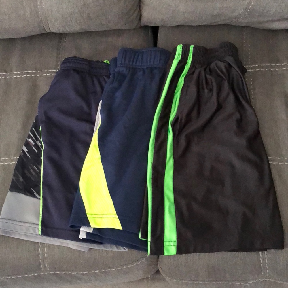 3 pairs of shorts. All included